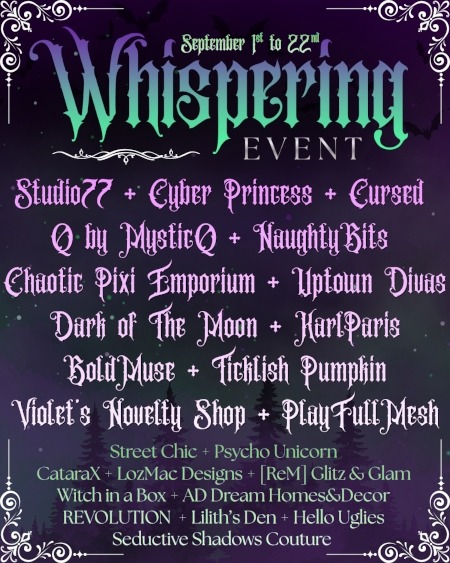 Whispering Event Sept